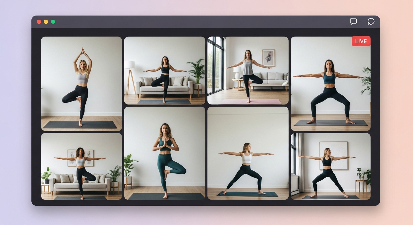 Групповое онлайн-занятие